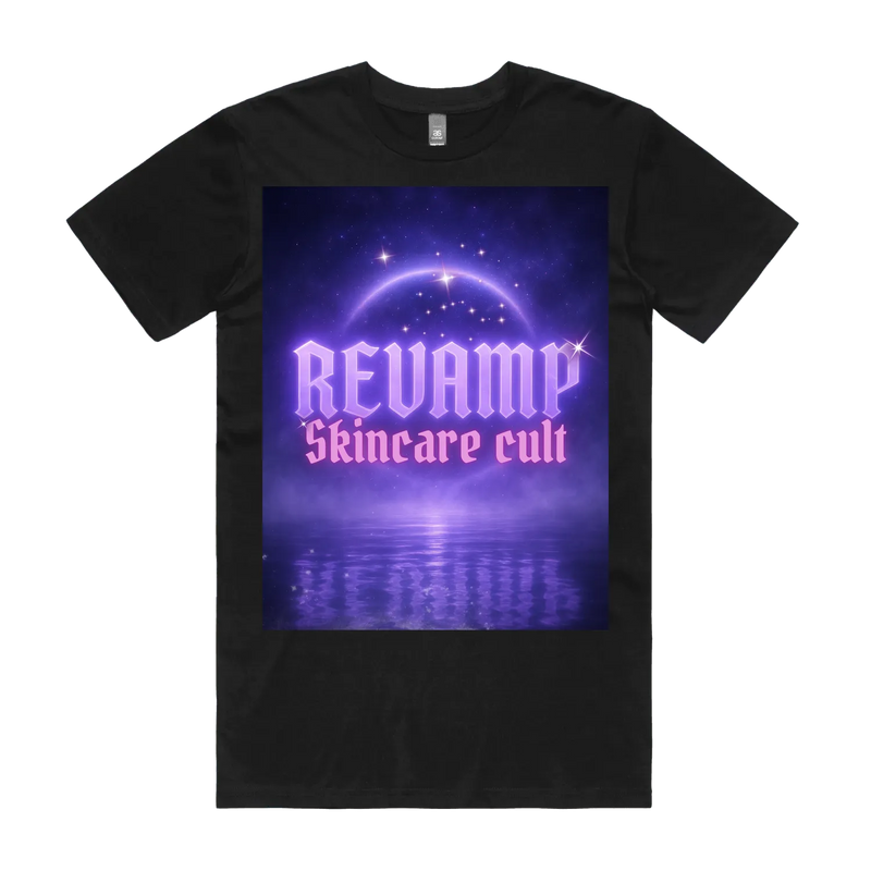 Black front flat lay